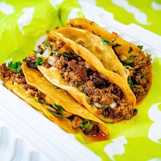 3x Chorizo Tacos