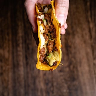 Vegan Chorizo Taco