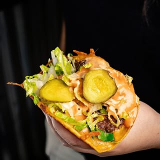 Smash Burger Taco